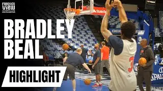 Bradley Beal Works on 3-Point Shot Before NBA Season Opener | NBA on Fanatics View
