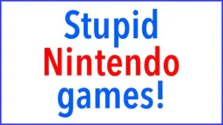 Stupid Nintendo Games - Scott the Woz (Kinetic Typography)