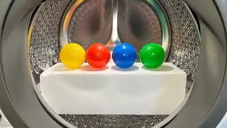 Experiment - Styrofoam - in a Washing Machine