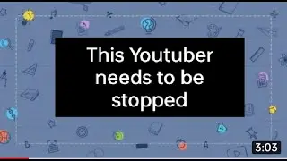 This YouTuber needs to be stopped😡 | *200 Subscribers Special Roast Video*