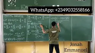 Partial Derivative by Quotient Rule 2 | Partial Differentiation by Quotient Rule  