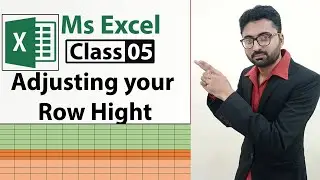 How to Adjusting your Row Hight in Excel 2019/2016/2013/2010