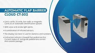 Cloud automatic flap barrier