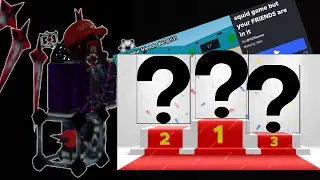 Roblox Squid game tournament! (with roblox friends)