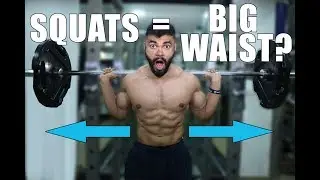 Do Squats & Deadlifts make the Waist THICKER? |  Will Squats and Deadlifts thicken your waist?
