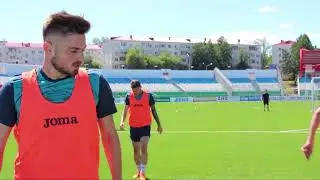 ФК "Уфа" провёл открытую тренировку для болельщиков и СМИ
