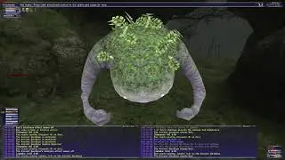 FFXI Nasomi -- Ancient Goobbue Solo (NIN/THF)