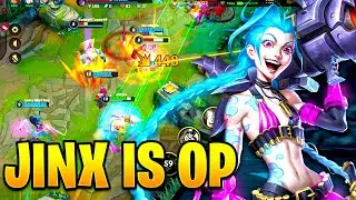 How to Play Jinx in Wild Rift! Jinx BUILD and GUIDE!