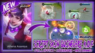 SCRIPT SKIN GUINEVERE K.O.F FULL EFFECT + LOGO + EFFECT LOBBY - MOBILE LEGENDS