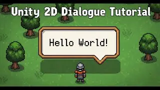 How to Make a 2D Dialogue System - Unity Tutorial