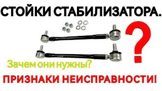 Stabilizer struts. What are they for? Signs of malfunction.