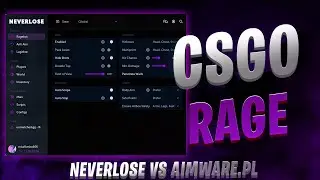 CSGO RAGE HACKING | MM FREE CONTRA AIMWARE.PL | FT. Neverlose