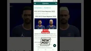 PES 2013 Face Neymar 2022 #shorts