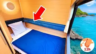 24 Hours in a First Class Room on Japan's Sleeper Train 😴🛏 West Express Ginga | Solo Travel Vlog