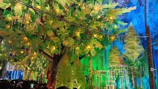 TRIDHARA SAMMILANI Durga Puja Pandal 2024, Tridhara Durga Puja Pandal Theme 2024, Kolkata Durga Puja