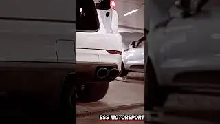 Porsche Cayenne Turbo Akrapovic exhaust | #porsche #cayenne #akrapovic #exhaust #tuning #service