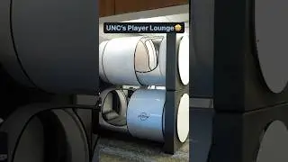 Tar Heel vibes in the player lounge! Where dedication meets relaxation🏈 💤