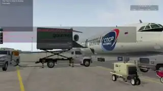 X-Plane 11 Tu-154 (экипажем с Павлом)