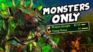 Can You Beat Total Warhammer 3 Using ONLY Monsters?