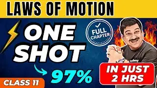 LAWS OF MOTION Class 11th Physics 💥Detailed class 11 Physics Chapter 4 Laws of motion one shot 2025