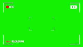 Video Camera Recording Green Screen | Green Screen Effect FREE
