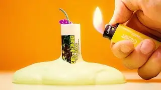 💥 ВЗРЫВНОЙ ЛИЗУН из Клея и Пены для бритья | DIY