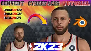 [2K23 Tutorial] Convert Characters from OLDER 2Ks in Blender using Mesh Data Transfer