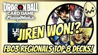 Dragon Ball Super Fusion World: FB03 Regionals! UKTC Top 8 Deck Lists!