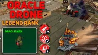 Tanki Online - Oracle Drone at Legend Rank! | How it Feels? | Press Account Montage & Highlights