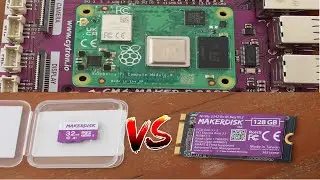 Raspberry Pi OS - Class 10 microSD vs NVMe SSD