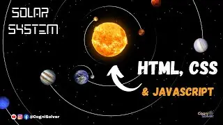 How To Create a Solar System Animation | HTML | CSS | JavaScript | ASMR Coding