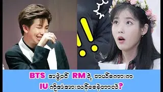 Which of BTS member RM's words surprised IU? (English and MM Subtitle)