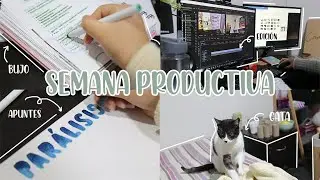 Una semana productiva conmigo✨ organización, bujo, tareas, etc.