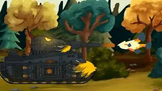 Ратте 2.0 vs Левиафан - мультики про танки