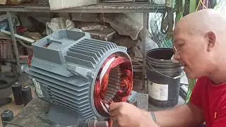 Rewind 30 HP Induction Motor (Part 3) team arsap