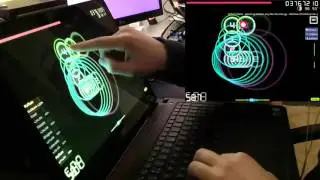 osu! - BARUSA [TAG4] +EZ 1000x combo Touchscreen Liveplay