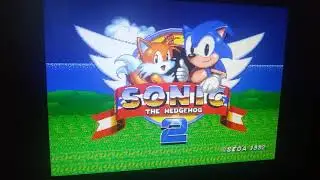 My first Sonic Rom Hack! Sonic 2 Nick Arcade with S2 Final Level Select!!!