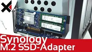 Synology M.2 SSD-Adapterkarte installieren M2D17 SSD-Cache | iDomiX