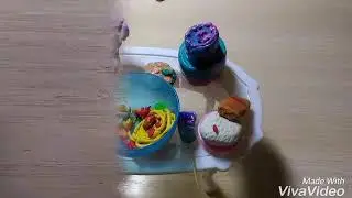 Еда для Рарити и Элизабет из полимерной глины#