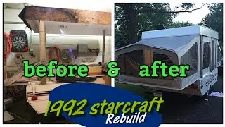 Pop up camper rebuild - 1992 Starcraft