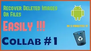 Recover Your Deleted Files Easily !!! - 2016  | Collab #1 |
