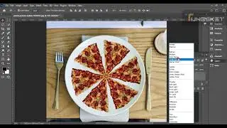 How to create pizza in photoshop with Aqeel designo