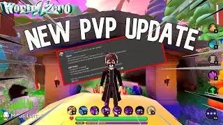 New PVP Update - World Zero | Roblox