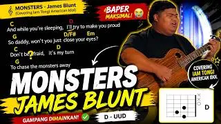 James Blunt - Monsters Chord Gampang dan Lirik (Iam Tongi)