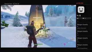 Fornite Bus Camping clan with MrBeast