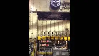 1500 Ton CMC Bliss Model SE4-1500-144-96 Four Point Press (M