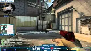 CS:GO - pun sick 4 headshots on eco round