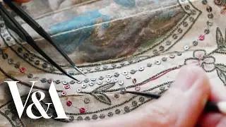 Conserving a Delicate 18th-Century Fan | Museum Conservation Behind the Scenes