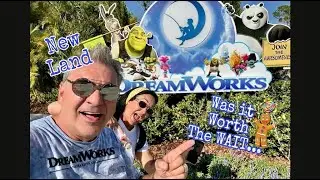 Brand NeW DreamWorks Land at Universal Studios Florida ? Was it worth the wait