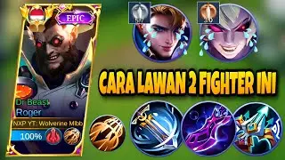 CARA ROGER MELAWAN ALUCARD & DYRROTH - BUILD ROGER TERSAKIT 2023 - ROGER EXPLANE 2023 - MLBB